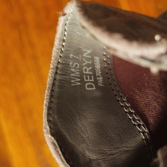 Report Deryn Grey Slouchy Ankle Boots Sz 7 - Picture 6 of 7